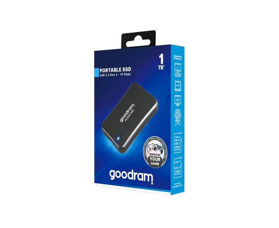 Накопитель SSD USB 3.2 1TB HL200 Goodram (SSDPR-HL200-01T), изображение 5 Накопитель SSD USB 3.2 1TB HL200 Goodram (SSDPR-HL200-01T), изображение 5