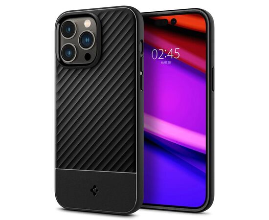 Чехол для мобильного телефона Spigen Apple iPhone 14 Pro Max Core Armor, Black (ACS04634), изображение 2 Чехол для мобильного телефона Spigen Apple iPhone 14 Pro Max Core Armor, Black (ACS04634), изображение 2