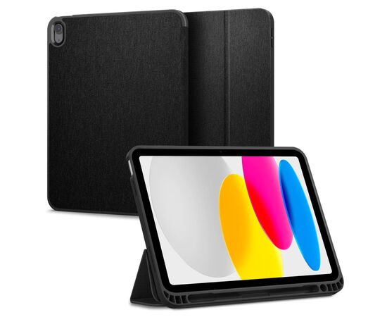 Чехол для планшета Spigen Apple iPad 10.9"(2022) Urban Fit, Black (ACS05306), изображение 3 Чехол для планшета Spigen Apple iPad 10.9"(2022) Urban Fit, Black (ACS05306), изображение 3