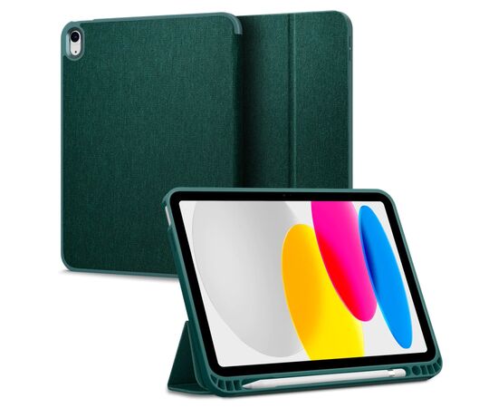 Чехол для планшета Spigen Apple iPad 10.9"(2022) Urban Fit, Midnight Green (ACS05308), изображение 5 Чехол для планшета Spigen Apple iPad 10.9"(2022) Urban Fit, Midnight Green (ACS05308), изображение 5
