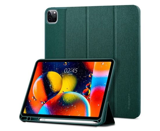 Чехол для планшета Spigen Apple iPad Pro 11"(2022/2021/2020/2018) Urban Fit, Military Green (ACS01056), изображение 2 Чехол для планшета Spigen Apple iPad Pro 11"(2022/2021/2020/2018) Urban Fit, Military Green (ACS01056), изображение 2