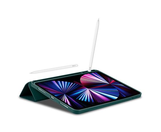 Чехол для планшета Spigen Apple iPad Pro 11"(2022/2021/2020/2018) Urban Fit, Military Green (ACS01056), изображение 6 Чехол для планшета Spigen Apple iPad Pro 11"(2022/2021/2020/2018) Urban Fit, Military Green (ACS01056), изображение 6