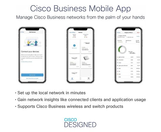 Коммутатор сетевой Cisco CBS220-24T-4G-EU, изображение 4 Коммутатор сетевой Cisco CBS220-24T-4G-EU, изображение 4
