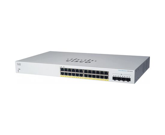Комутатор мережевий Cisco CBS220-24T-4G-EU
