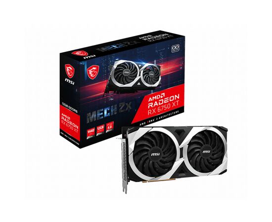 Відеокарта MSI Radeon RX 6750 XT 12Gb MECH 2X OC (RX 6750 XT MECH 2X 12G OC)