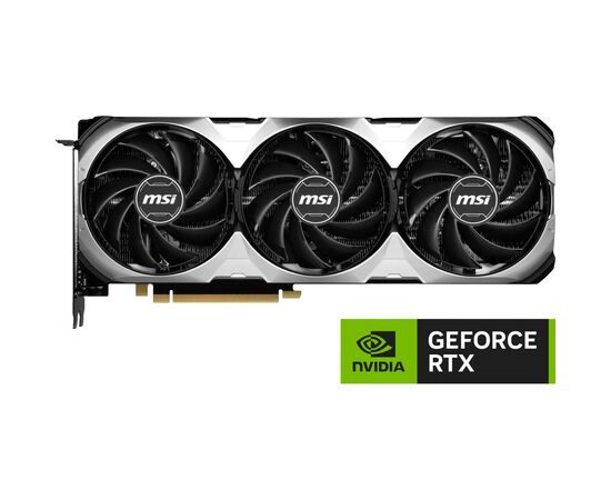 Видеокарта MSI GeForce RTX4070Ti 12Gb VENTUS 3X OC (RTX 4070 Ti VENTUS 3X 12G OC), изображение 2 Видеокарта MSI GeForce RTX4070Ti 12Gb VENTUS 3X OC (RTX 4070 Ti VENTUS 3X 12G OC), изображение 2