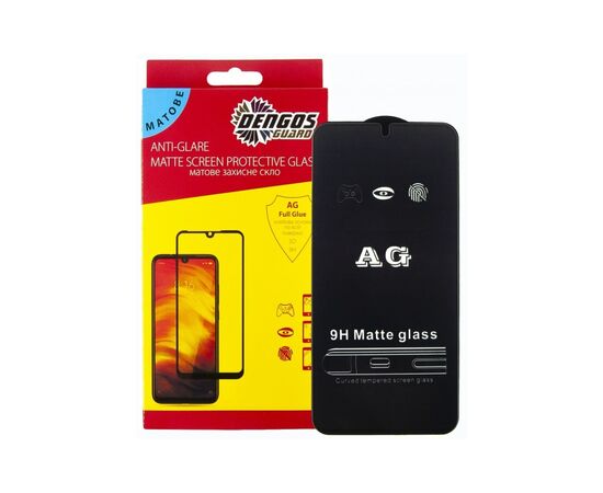 Стекло защитное Dengos Full Glue Matte Samsung Galaxy A54 (black) (TGFG-MATT-46)