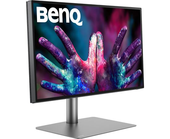Монитор BenQ PD2725U DARK GREY (9H.LJXLA.TBE), изображение 2 Монитор BenQ PD2725U DARK GREY (9H.LJXLA.TBE), изображение 2