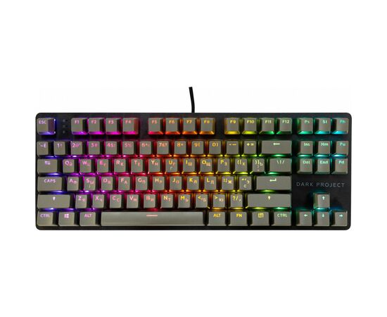Клавіатура Dark Project One KD87A ABS Gateron Mechanical Red (DPO-KD-87A-000300-GRD)