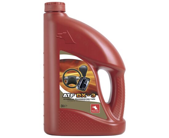 Трансмиссионное масло Petrol Ofisi ATF DX-3, 3л (72955)