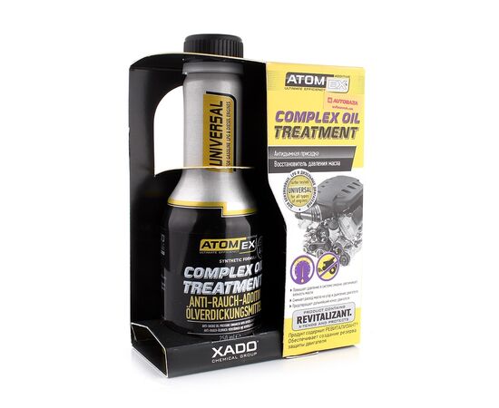 Присадка автомобильная Xado Atomex Complex oil treatment. Антидымная 250 мл (XA 40018), изображение 2 Присадка автомобильная Xado Atomex Complex oil treatment. Антидымная 250 мл (XA 40018), изображение 2