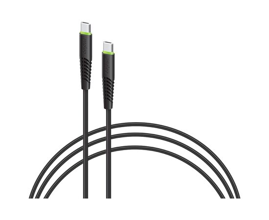 Дата кабель USB-C to USB-C 0.2m CBFLEXTT0 60W Intaleo (1283126559495)