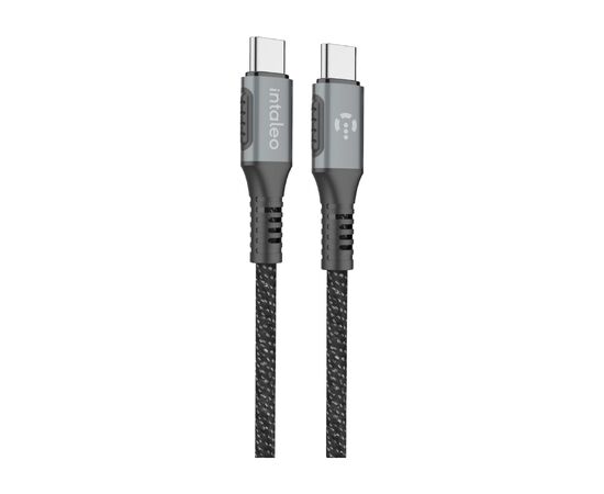 Дата кабель USB-C to USB-C 2.0m CBGPD100WTT2 100W Intaleo (1283126559570)