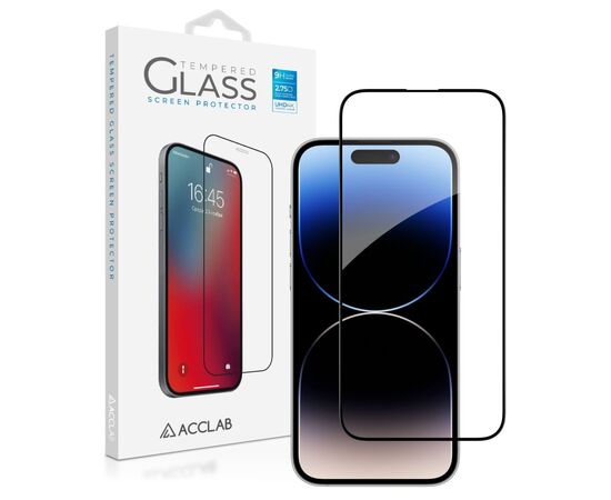 Стекло защитное ACCLAB Full Glue ESD Apple iPhone 14 Pro Max (1283126542060)