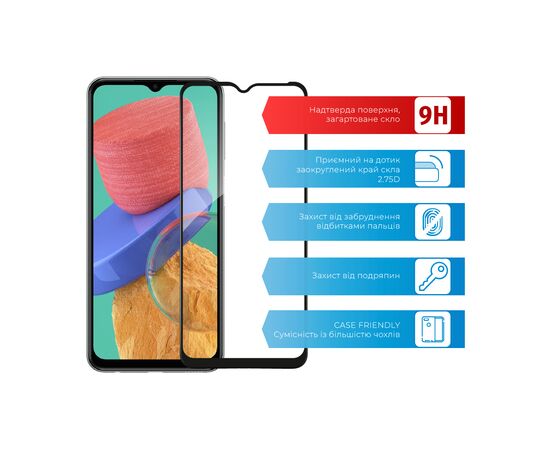 Стекло защитное ACCLAB Full Glue Samsung M33 5G (1283126522567), изображение 3 Стекло защитное ACCLAB Full Glue Samsung M33 5G (1283126522567), изображение 3