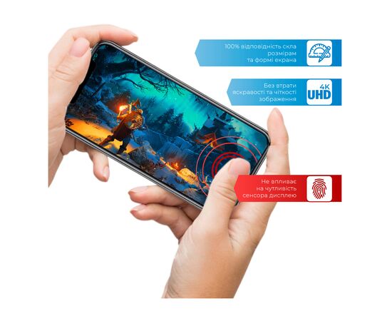 Стекло защитное ACCLAB Full Glue Samsung M33 5G (1283126522567), изображение 6 Стекло защитное ACCLAB Full Glue Samsung M33 5G (1283126522567), изображение 6