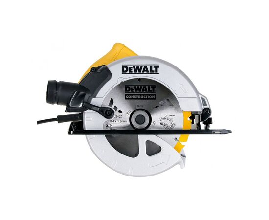 Дисковая пила DeWALT 1350 Вт, диск 184х16 мм, 3.66 кг (DWE560), изображение 3 Дисковая пила DeWALT 1350 Вт, диск 184х16 мм, 3.66 кг (DWE560), изображение 3
