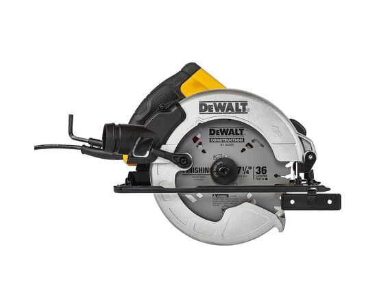 Дисковая пила DeWALT 1500 Вт, диск 190х30 мм, 4.0 кг (DWE5615), изображение 2 Дисковая пила DeWALT 1500 Вт, диск 190х30 мм, 4.0 кг (DWE5615), изображение 2