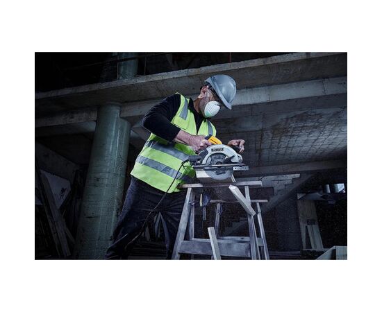 Дисковая пила DeWALT 1500 Вт, диск 190х30 мм, 4.0 кг (DWE5615), изображение 8 Дисковая пила DeWALT 1500 Вт, диск 190х30 мм, 4.0 кг (DWE5615), изображение 8