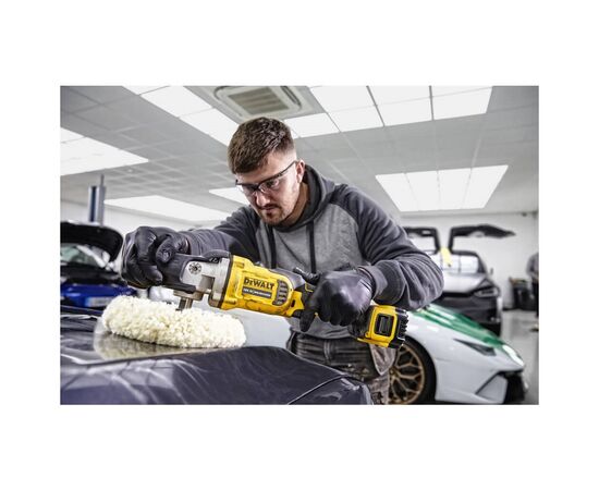Шлифовальная машина DeWALT полировальная 18В XR Li-Ion, бесщёточная, 800 - 2200 об/мин, (без АКБ и ЗУ) (DCM849N), изображение 4 Шлифовальная машина DeWALT полировальная 18В XR Li-Ion, бесщёточная, 800 - 2200 об/мин, (без АКБ и ЗУ) (DCM849N), изображение 4