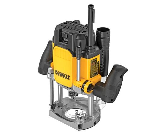 Фрезер DeWALT 2300 Вт, 9000 - 22000 об/мин, цанговый патрон 12 мм, 6.1 кг (DWE625), изображение 2 Фрезер DeWALT 2300 Вт, 9000 - 22000 об/мин, цанговый патрон 12 мм, 6.1 кг (DWE625), изображение 2