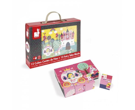 Кубики Janod Сказки 12 эл. (J02983), изображение 5 Кубики Janod Сказки 12 эл. (J02983), изображение 5
