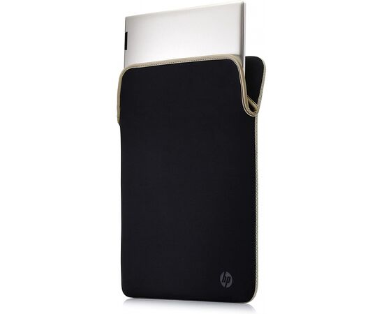 Чехол для ноутбука HP 14" Protective Reversible BLK/GLD Laptop Sleeve (2F1X3AA), изображение 4 Чехол для ноутбука HP 14" Protective Reversible BLK/GLD Laptop Sleeve (2F1X3AA), изображение 4