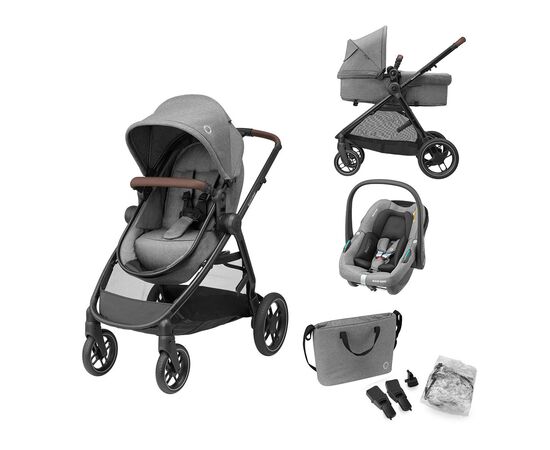 Коляска Maxi-Cosi 3 в 1 ZELIA S TRIO (Grey) (1996911110)