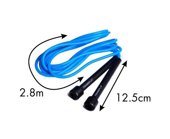 Скакалка PowerPlay 4201 Синя (PP_4201_Blue), изображение 6 Скакалка PowerPlay 4201 Синя (PP_4201_Blue), изображение 6