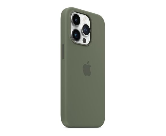 Чехол для мобильного телефона Apple iPhone 14 Pro Silicone Case with MagSafe - Olive,Model A2912 (MQUH3ZE/A), изображение 2 Чехол для мобильного телефона Apple iPhone 14 Pro Silicone Case with MagSafe - Olive,Model A2912 (MQUH3ZE/A), изображение 2