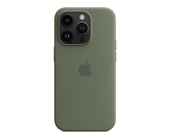 Чехол для мобильного телефона Apple iPhone 14 Pro Silicone Case with MagSafe - Olive,Model A2912 (MQUH3ZE/A), изображение 6 Чехол для мобильного телефона Apple iPhone 14 Pro Silicone Case with MagSafe - Olive,Model A2912 (MQUH3ZE/A), изображение 6