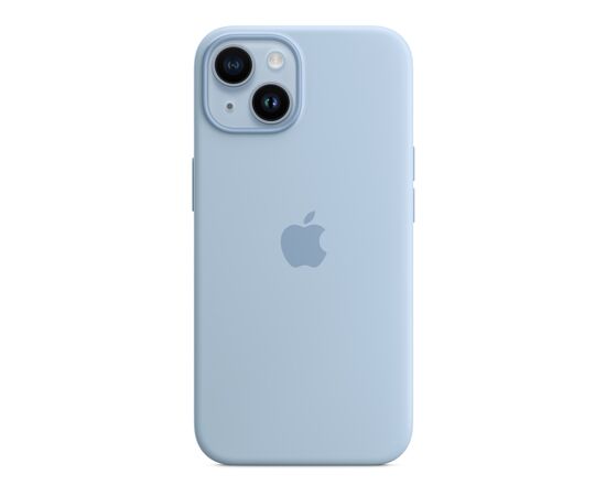 Чехол для мобильного телефона Apple iPhone 14 Silicone Case with MagSafe - Sky,Model A2910 (MQU93ZE/A), изображение 4 Чехол для мобильного телефона Apple iPhone 14 Silicone Case with MagSafe - Sky,Model A2910 (MQU93ZE/A), изображение 4