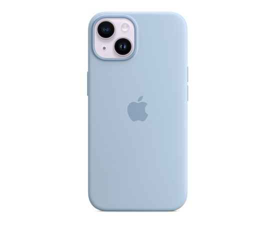 Чехол для мобильного телефона Apple iPhone 14 Silicone Case with MagSafe - Sky,Model A2910 (MQU93ZE/A), изображение 5 Чехол для мобильного телефона Apple iPhone 14 Silicone Case with MagSafe - Sky,Model A2910 (MQU93ZE/A), изображение 5