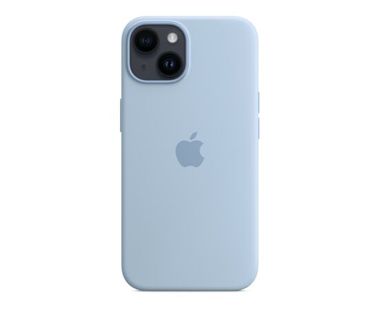 Чехол для мобильного телефона Apple iPhone 14 Silicone Case with MagSafe - Sky,Model A2910 (MQU93ZE/A), изображение 6 Чехол для мобильного телефона Apple iPhone 14 Silicone Case with MagSafe - Sky,Model A2910 (MQU93ZE/A), изображение 6
