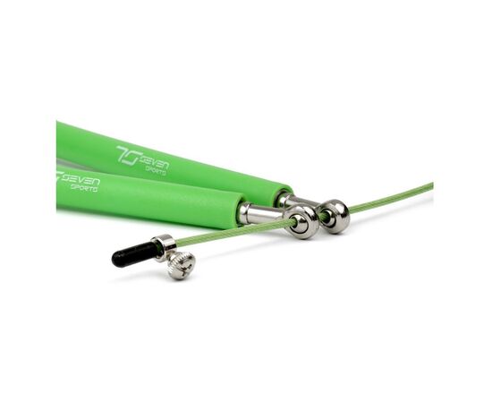 Скакалка 7Sports Elite Rope SK-5 швидкісна 3м Зелена (SK-5 GREEN), зображення 4 Скакалка 7Sports Elite Rope SK-5 швидкісна 3м Зелена (SK-5 GREEN), зображення 4