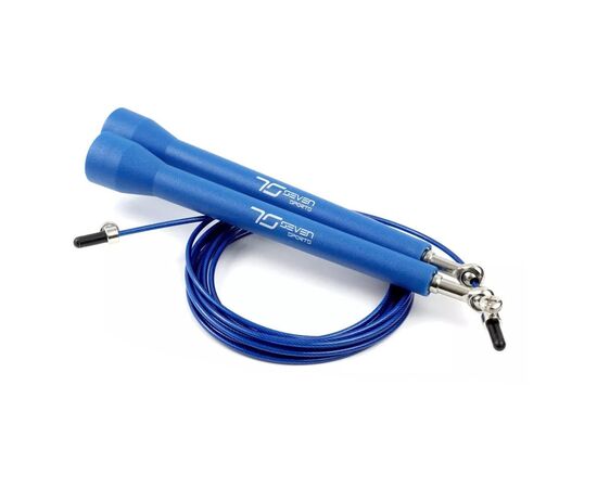 Скакалка 7Sports Elite Rope SK-5 швидкісна 3м Синя (SK-5 BLUE), изображение 3 Скакалка 7Sports Elite Rope SK-5 швидкісна 3м Синя (SK-5 BLUE), изображение 3