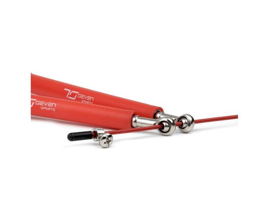 Скакалка 7Sports Elite Rope SK-5 швидкісна 3м Червона (SK-5 RED), изображение 3 Скакалка 7Sports Elite Rope SK-5 швидкісна 3м Червона (SK-5 RED), изображение 3