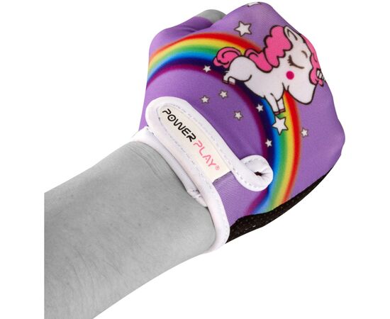 Велоперчатки PowerPlay 001 Єдиноріг Фіолетові XS (001_Purple_XS), изображение 4 Велоперчатки PowerPlay 001 Єдиноріг Фіолетові XS (001_Purple_XS), изображение 4