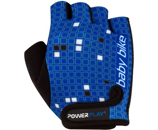 Велоперчатки PowerPlay 5451 Синьо-Білі XS (5451_XS_Blue-White), изображение 6