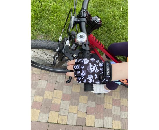 Велоперчатки PowerPlay 5454 Череп S (5454_S_Skulls), изображение 5 Велоперчатки PowerPlay 5454 Череп S (5454_S_Skulls), изображение 5