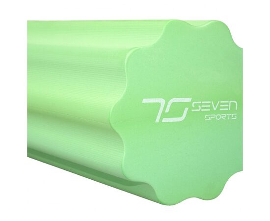 Масажный ролик 7Sports YOGA Roller EVA RO3-45 профільований 45 х 15 см Зелений (RO3-45 GREEN), изображение 3 Масажный ролик 7Sports YOGA Roller EVA RO3-45 профільований 45 х 15 см Зелений (RO3-45 GREEN), изображение 3