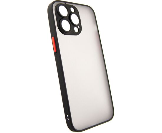 Чехол для мобильного телефона Dengos Matte iPhone 14 Pro Max (black) (DG-TPU-MATT-126), изображение 2 Чехол для мобильного телефона Dengos Matte iPhone 14 Pro Max (black) (DG-TPU-MATT-126), изображение 2