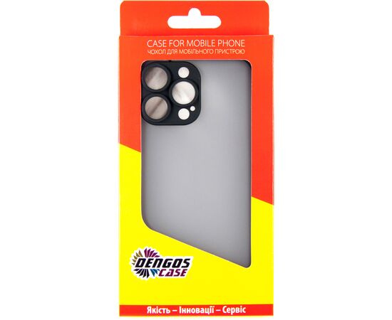 Чехол для мобильного телефона Dengos Matte iPhone 14 Pro Max (black) (DG-TPU-MATT-126), изображение 5 Чехол для мобильного телефона Dengos Matte iPhone 14 Pro Max (black) (DG-TPU-MATT-126), изображение 5