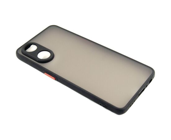 Чехол для мобильного телефона Dengos Matte OPPO Reno 8T (black) (DG-TPU-MATT-124), изображение 3 Чехол для мобильного телефона Dengos Matte OPPO Reno 8T (black) (DG-TPU-MATT-124), изображение 3