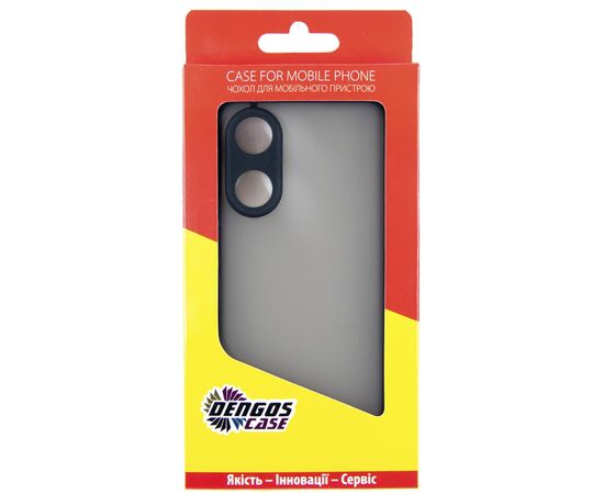 Чехол для мобильного телефона Dengos Matte OPPO Reno 8T (black) (DG-TPU-MATT-124), изображение 5 Чехол для мобильного телефона Dengos Matte OPPO Reno 8T (black) (DG-TPU-MATT-124), изображение 5