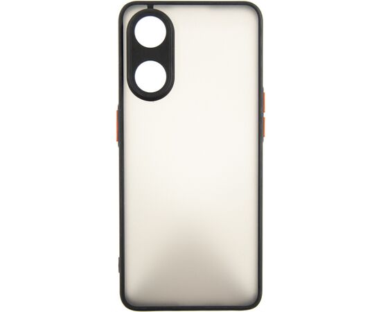 Чехол для мобильного телефона Dengos Matte OPPO Reno 8T (black) (DG-TPU-MATT-124)