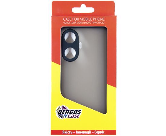 Чехол для мобильного телефона Dengos Matte Realme C55 (black) (DG-TPU-MATT-123), изображение 5 Чехол для мобильного телефона Dengos Matte Realme C55 (black) (DG-TPU-MATT-123), изображение 5
