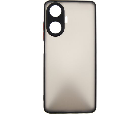 Чехол для мобильного телефона Dengos Matte Realme C55 (black) (DG-TPU-MATT-123)
