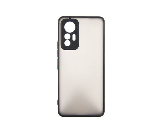 Чехол для мобильного телефона Dengos Matte Xiaomi 12 Lite (black) (DG-TPU-MATT-127)