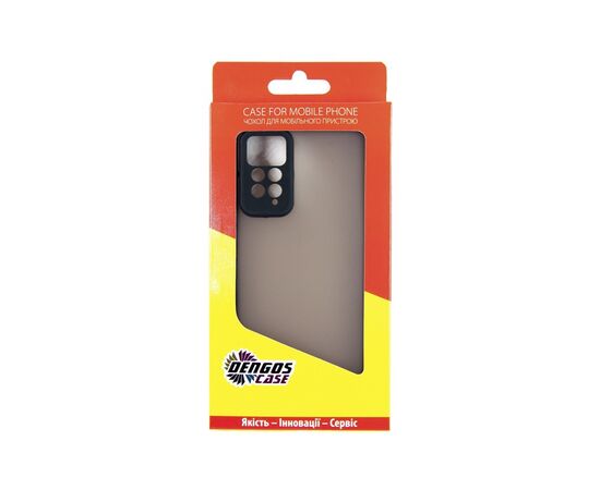Чехол для мобильного телефона Dengos Matte Xiaomi Redmi Note 12 Pro 4g (black) (DG-TPU-MATT-122), изображение 5 Чехол для мобильного телефона Dengos Matte Xiaomi Redmi Note 12 Pro 4g (black) (DG-TPU-MATT-122), изображение 5